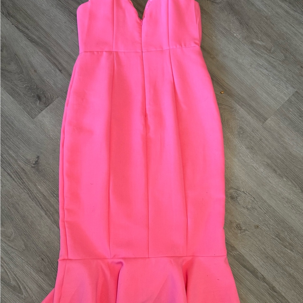 DO+BE Vibrant Pink Strapless Dress